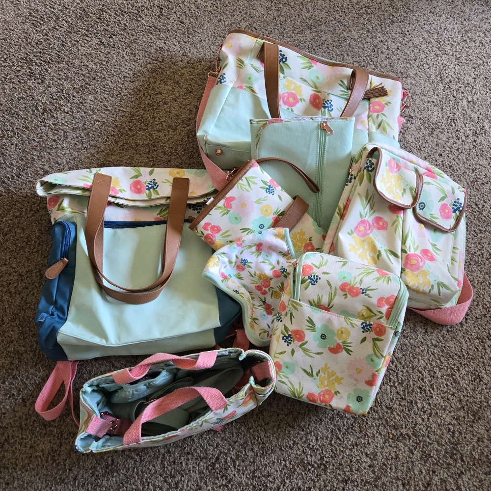 Cloud Island Diaper Bag Set